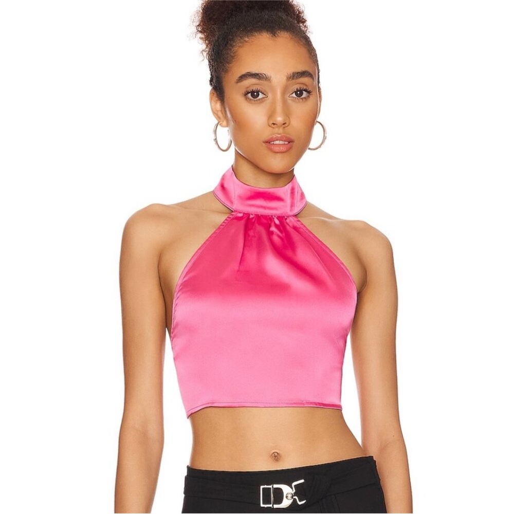 We wore what pink halter top